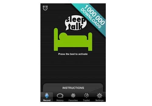 Sleep Sleep - Sleep Talk Recorder vous parlera de votre rêve