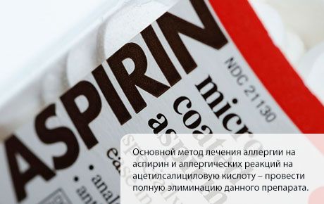 Allergie à l'aspirine