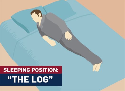 Qu'est-ce qui peut dire à une personne la position dans laquelle elle dort?